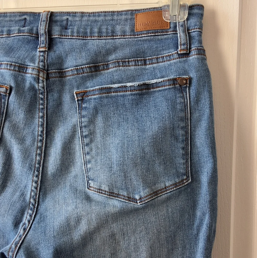 Judy Blue Size‎ 30 Slim Fit Straight Leg Jeans Light Wash Minimalist Classic